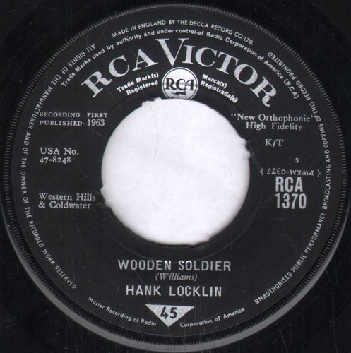 Hank locklin wooden - hank, soldier