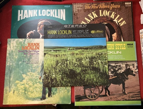 Hank locklin vinyl lp s - locklin, lp's