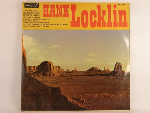 Hank locklin always lose - i,