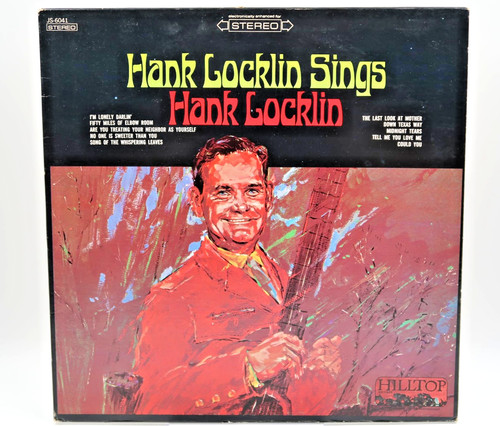 Hank locklin sings vinyl - hank,
