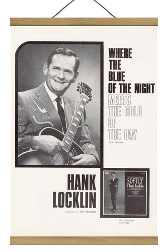 Rare hank locklin softly - hank,