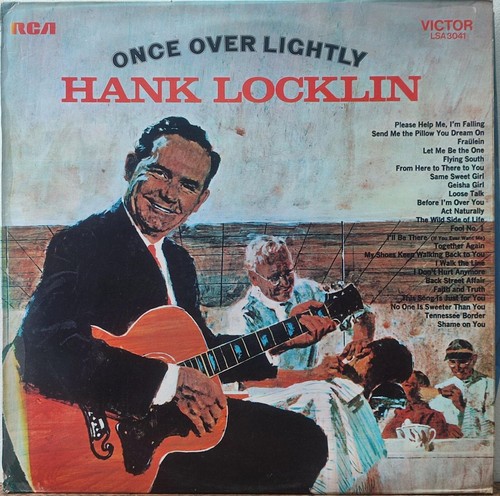 Hank locklin once over lightly - locklin,