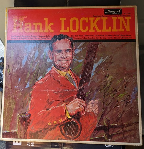 Hank locklin job lot lps - locklin, 5