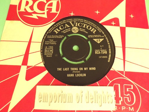Hank locklin the last thing - hank,
