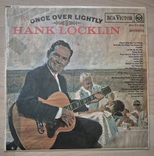 Hank locklin once over - over, lightly