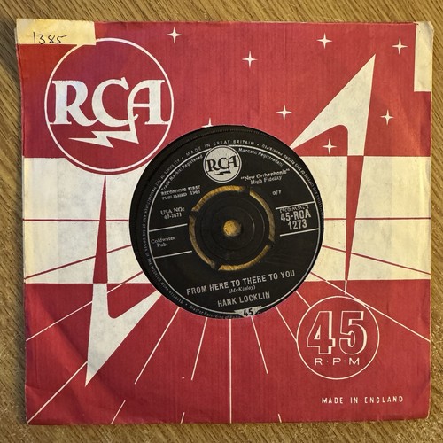 1961 hank locklin from here - from,