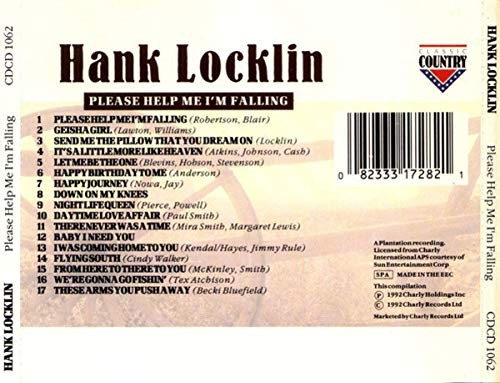 Hank locklin please help - help, me