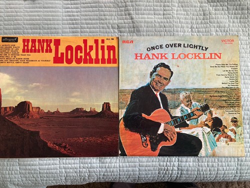 Hank locklin vinyl lps - hank,