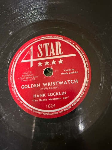 Star hank locklin - hank, golden