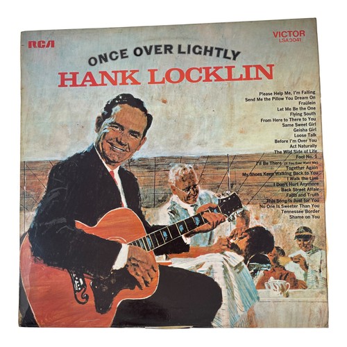 Hank locklin once over lightly - hank,