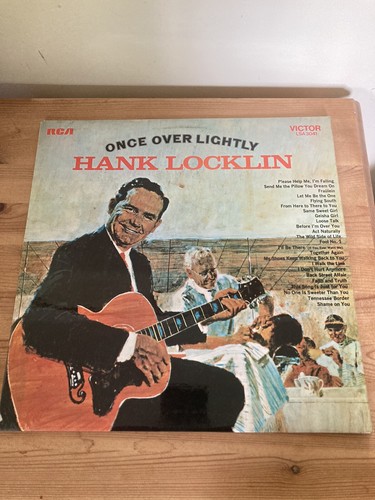 Hank locklin once over - hank,